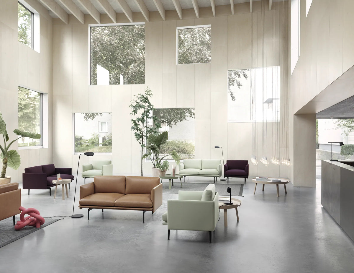 Muuto Outline Studio lenestol. Velg tekstil