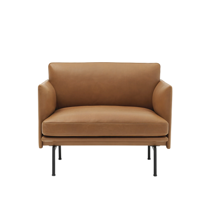 Muuto Outline lenestol. Velg tekstil