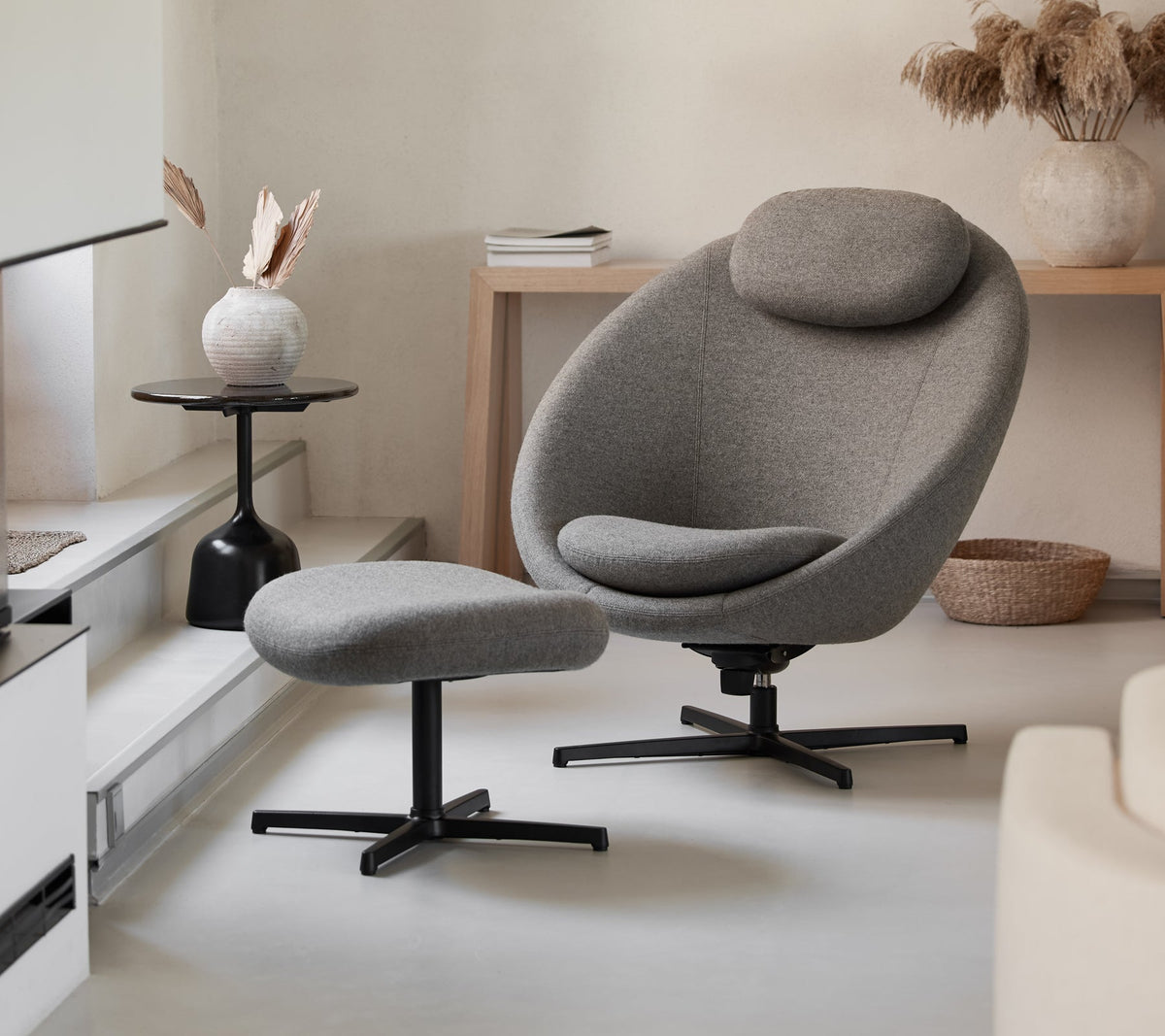 Cane-line Pace loungestol inkl. nakkepute