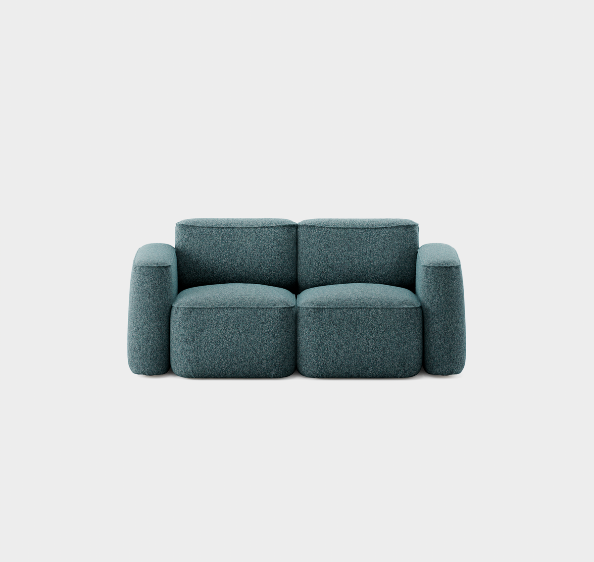 Massproductions Patch 2-seter Slim sofa – Kirkby Design Spiral 06 Dragonfly