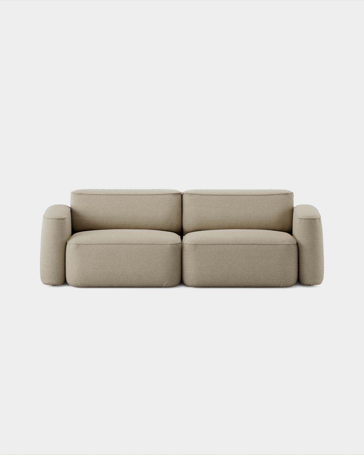 Massproductions Patch 2,5-seter sofa – Sahco Ecriture 240