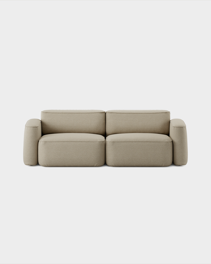 Massproductions Patch 2,5-seter sofa – Sahco Ecriture 240