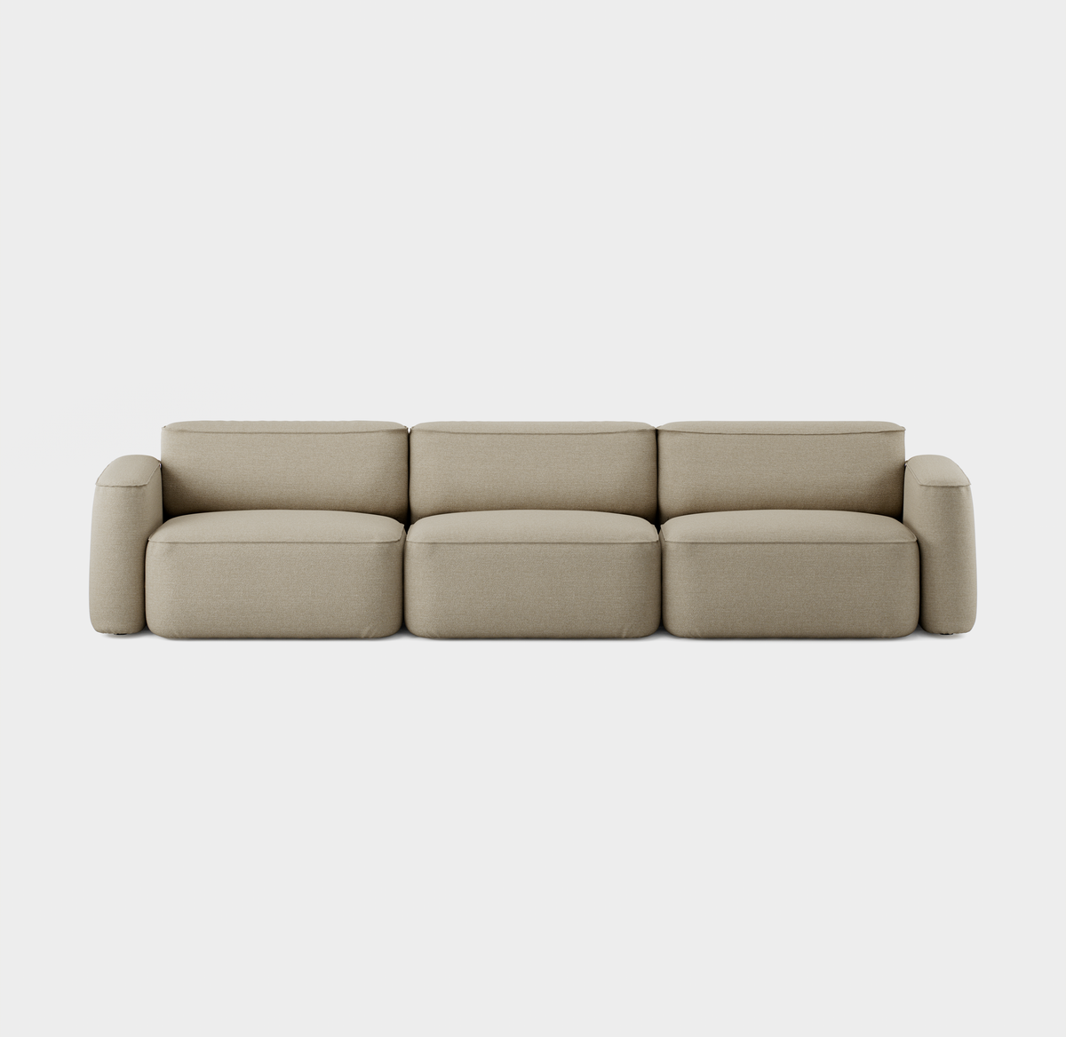 Massproductions Patch 3-seter sofa – Sahco Ecriture 240