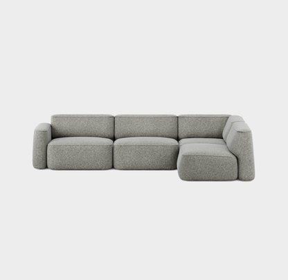 Massproductions Patch Config. C sofa – Kirkby Design Spiral 23 Monochrome