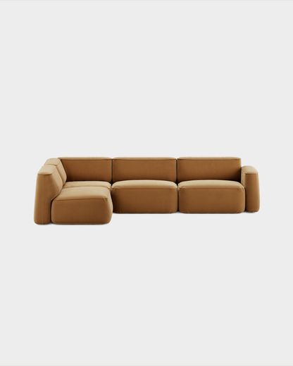 Massproductions Patch Config. D sofa – Villa Nova Atlantis 91 Cumin