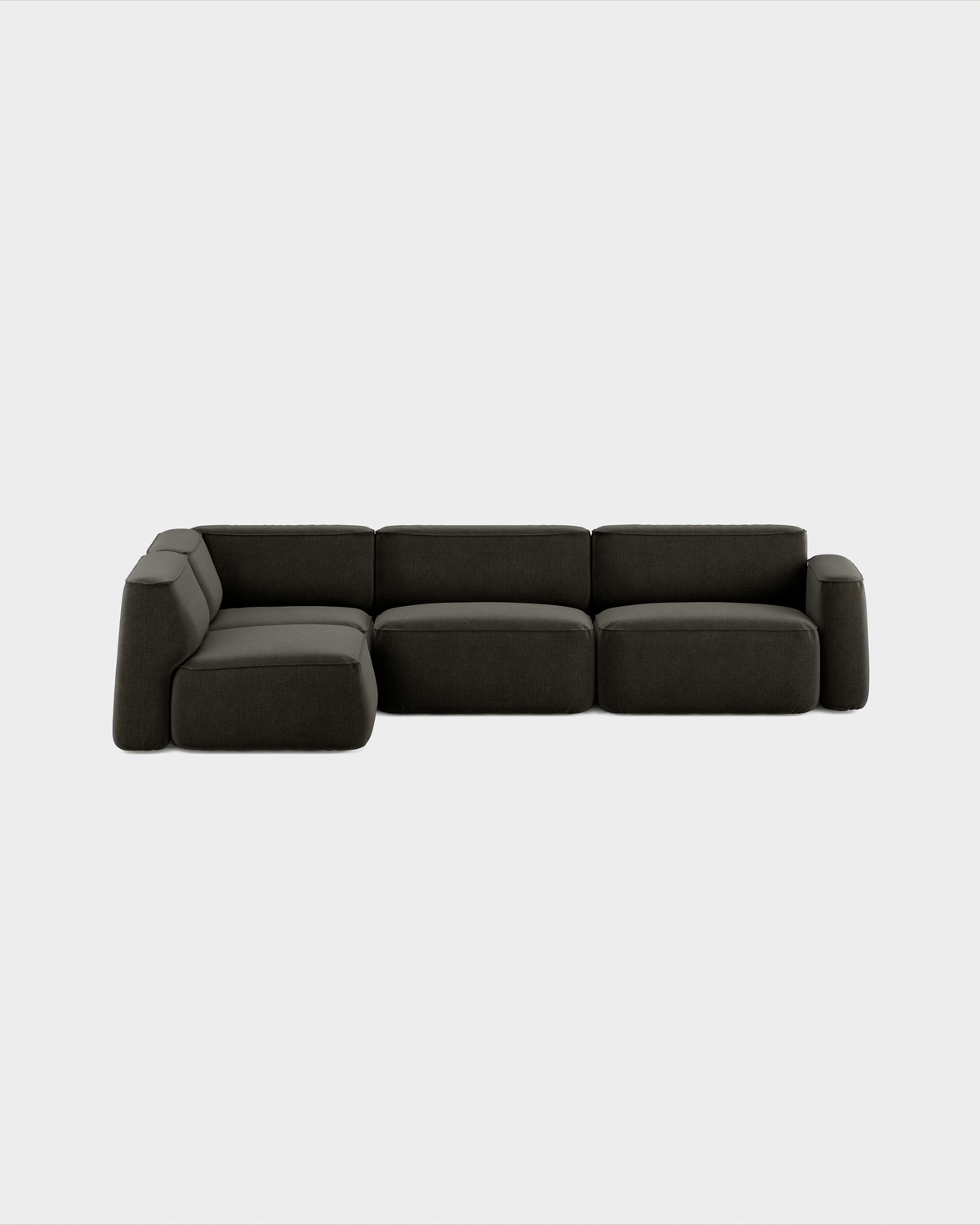 Massproductions Patch Config. D sofa – Romo Linara 90 Espresso
