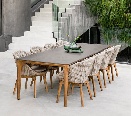 Cane-line Peacock stol, teak