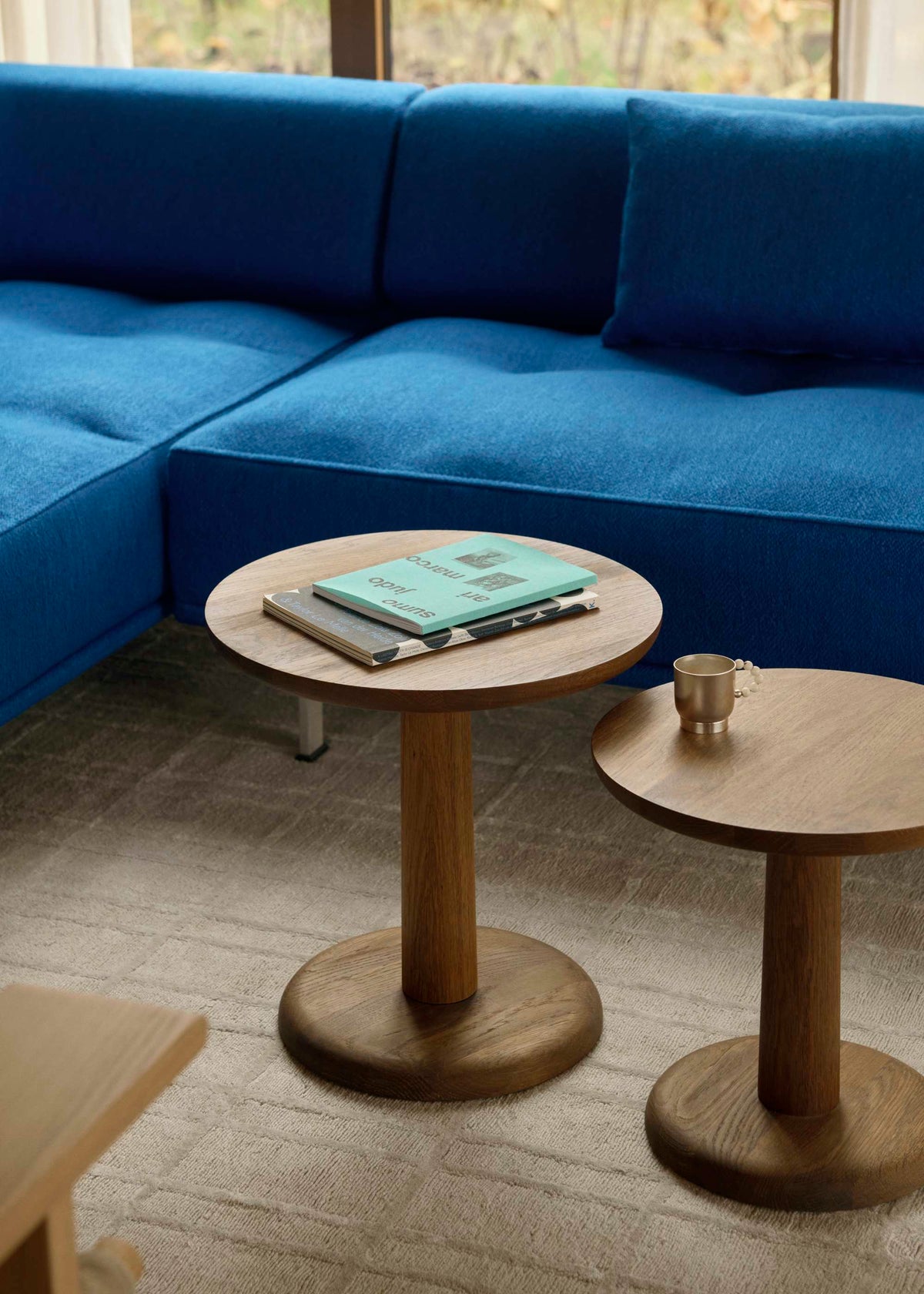 Fredericia Pon Side Table Ø35 cm. Velg treverk