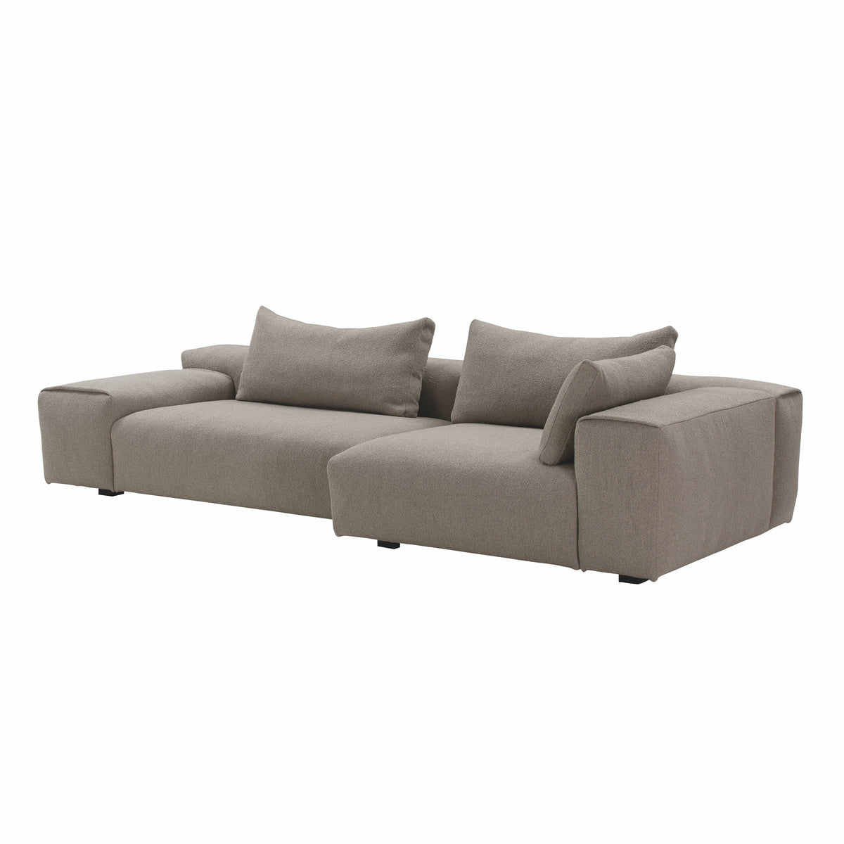 Wendelbo Pontone modulsofa – Modul 7/8 – medium, lavt armlene venstre/høyre, L