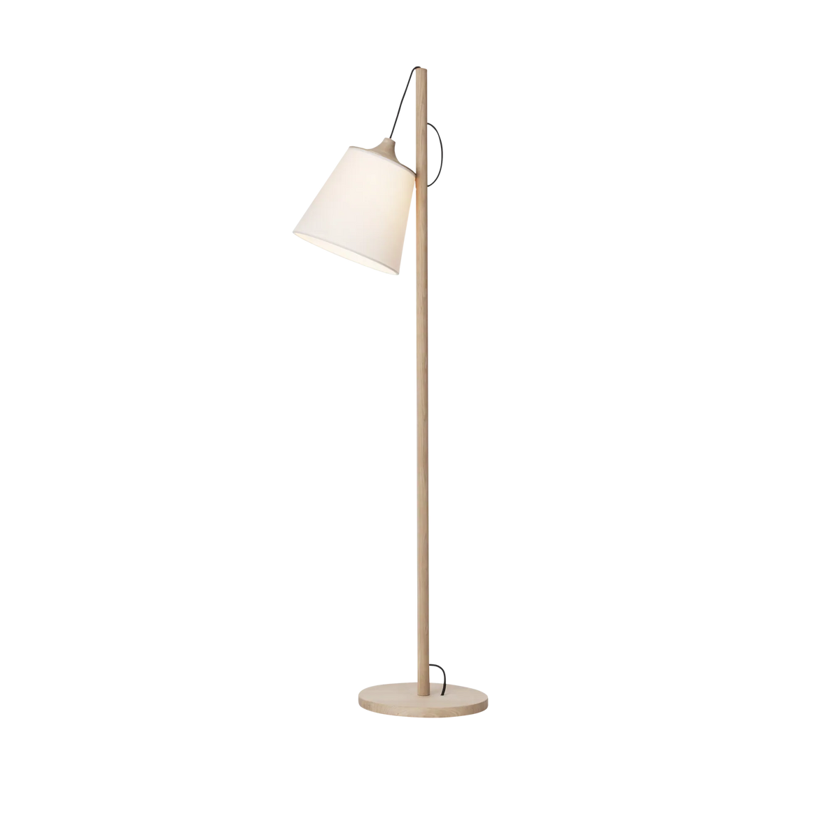 Muuto Pull gulvlampe i eik. Oak / White
