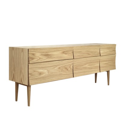 Muuto Reflect skjenk i eik. Velg størrelse og farge