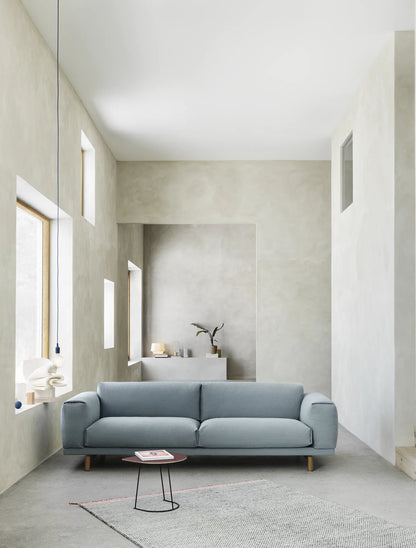 Muuto Cosy In Grey bordlampe i glass