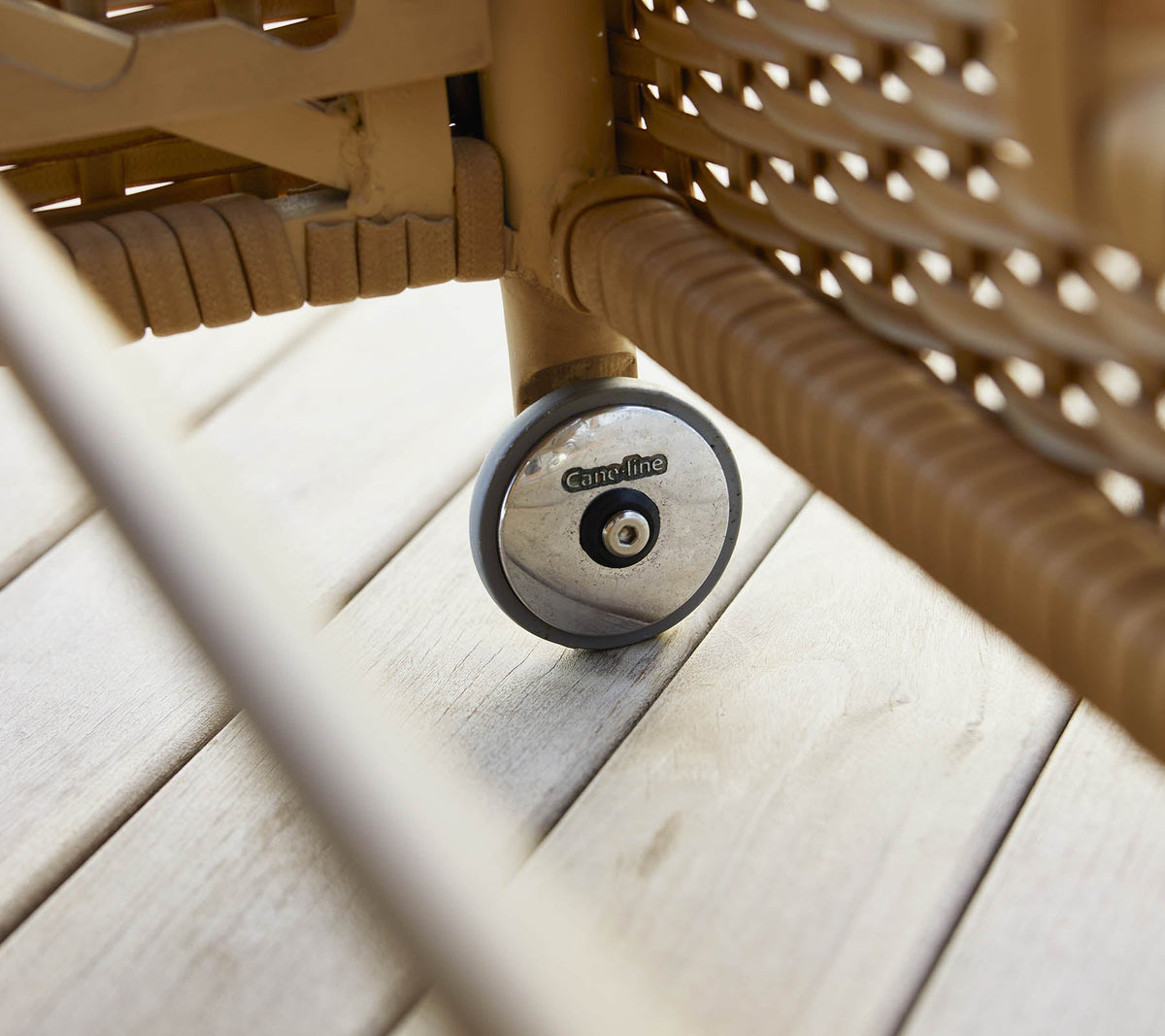 Cane-line Rest solseng dobbel, Natural Weave