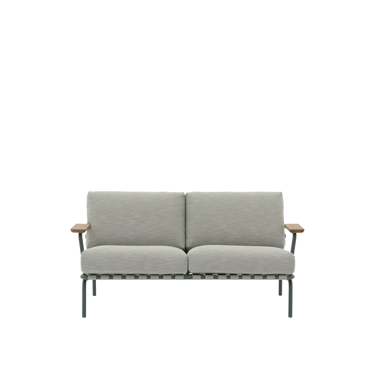 Muuto Settle utesofa 2-seter med armlener. Velg tekstil