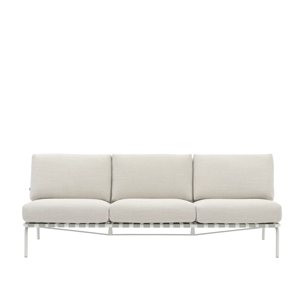 Muuto Settle utesofa 3-seter. Velg tekstil