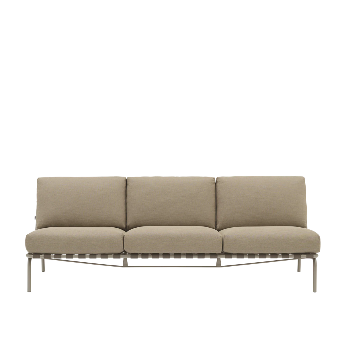 Muuto Settle utesofa 3-seter. Velg tekstil