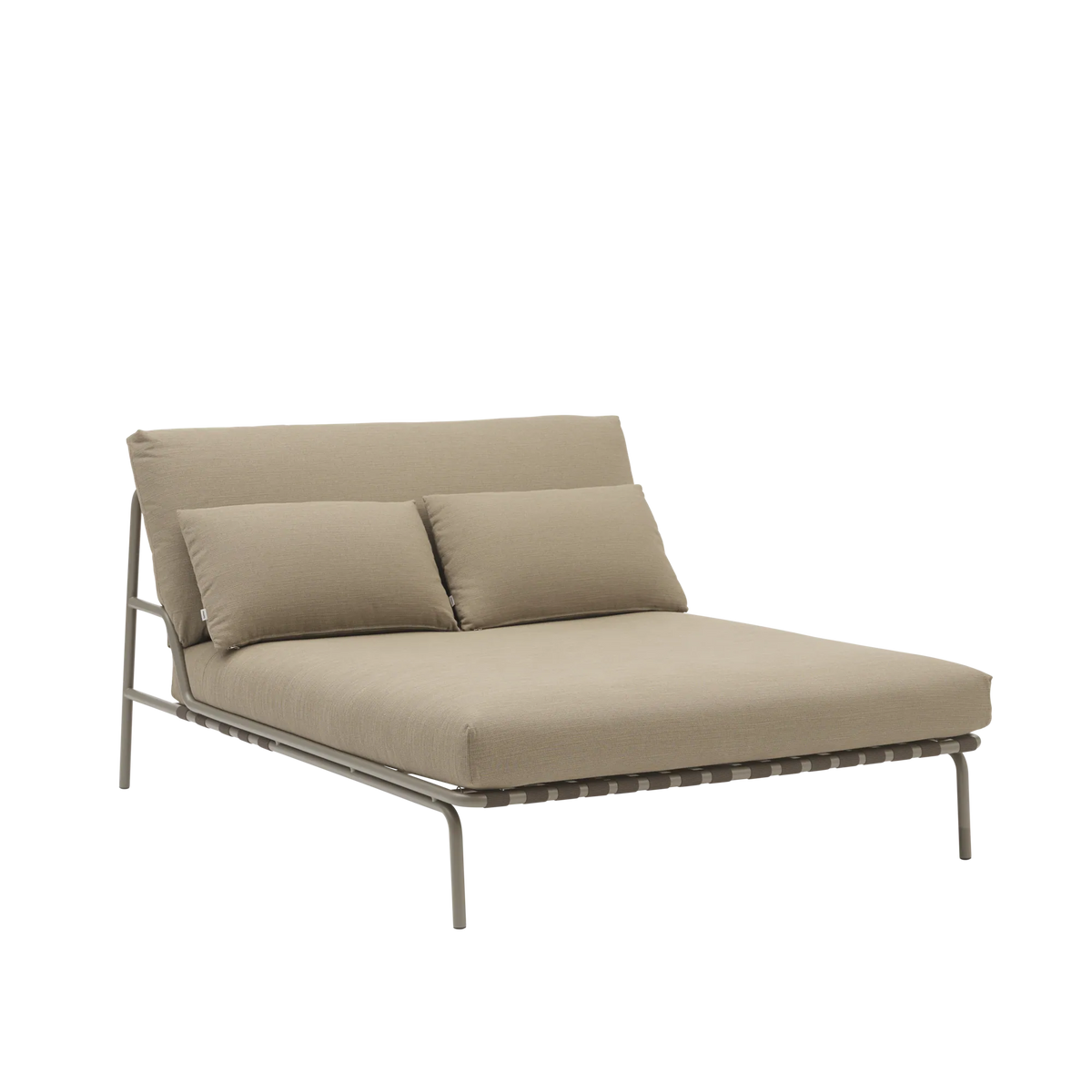 Muuto Settle utendørs daybed. Velg tekstil