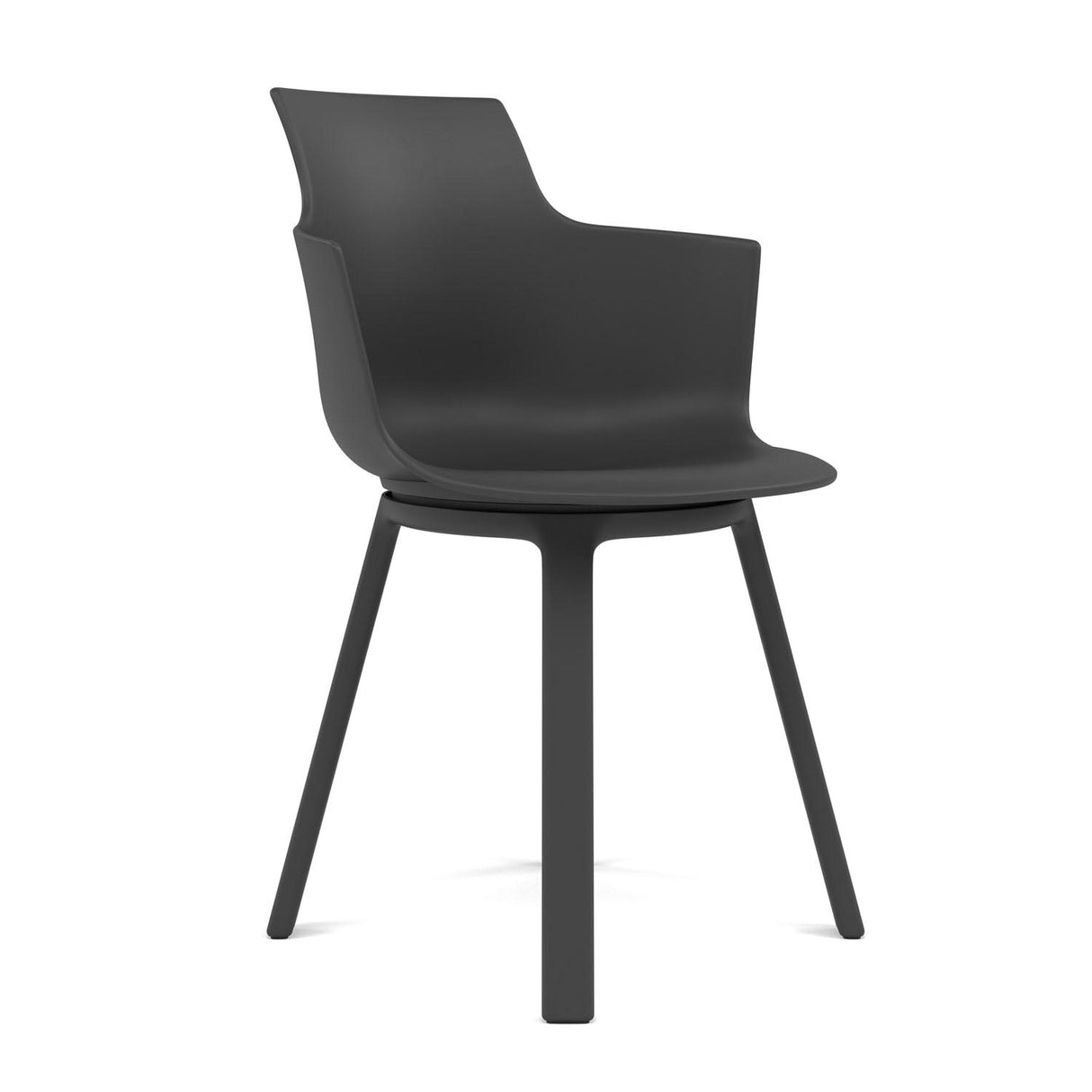 Varier Furniture Social spisestuestol i Black onyx med sving. Bestillingsvare.