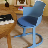 Varier Furniture Social spisestuestol i Blue med tilt. Kampanje 4 for 3.