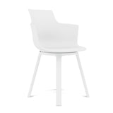 Varier Furniture Social spisestuestol i Winter white med sving. Bestillingsvare.