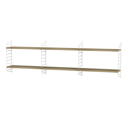 String hylleoppsett. 60x20 cm hyller x 50 cm gavler . Flere fargevarianter. Bestillingsvare.