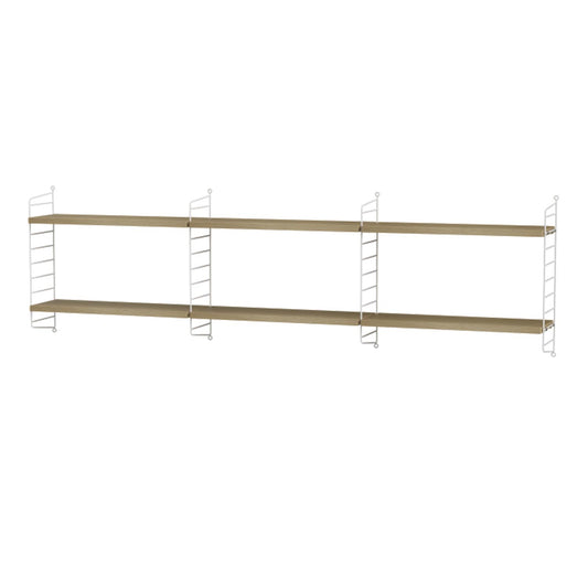 String hylleoppsett. 60x20 cm hyller x 50 cm gavler . Flere fargevarianter. Bestillingsvare.