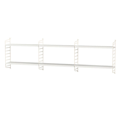 String hylleoppsett. 60x20 cm hyller x 50 cm gavler . Flere fargevarianter. Bestillingsvare.