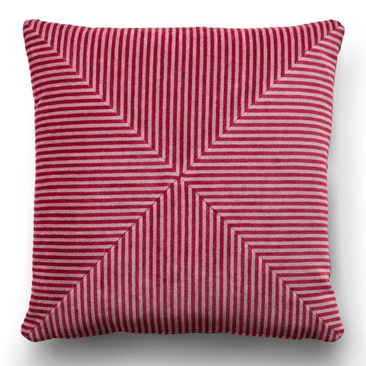 Eilersen Pysjamas pute Tent i 50 cm x 50 cm. Rød / dus rosa. Bestillingsvare.