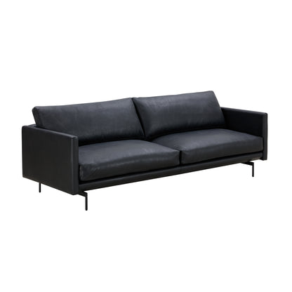 Wendelbo Trace sofa 3-seter i Lipari Nero 600
