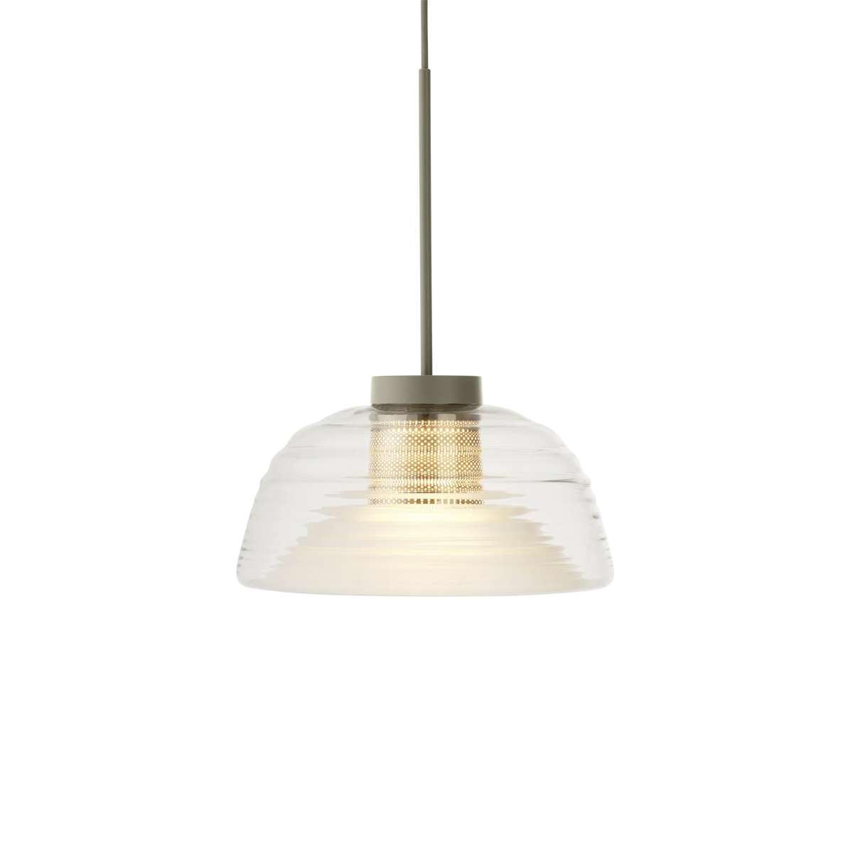 Muuto Two-Layer pendel i glass. Velg farge