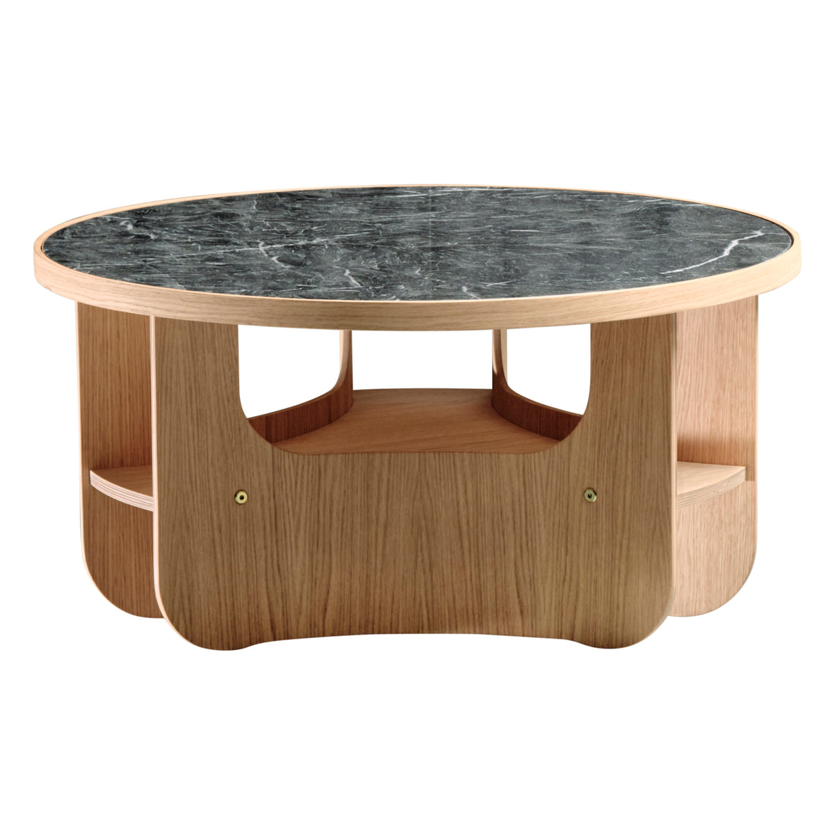 Sibast Vido sofabord – Eik, oljet, Marmor Black Marquina