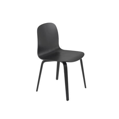 Muuto Visu Chair spisestol med trebein, polstret. Velg tekstil