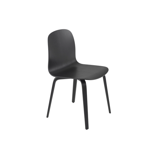 Muuto Visu Chair spisestol med trebein, polstret. Velg tekstil