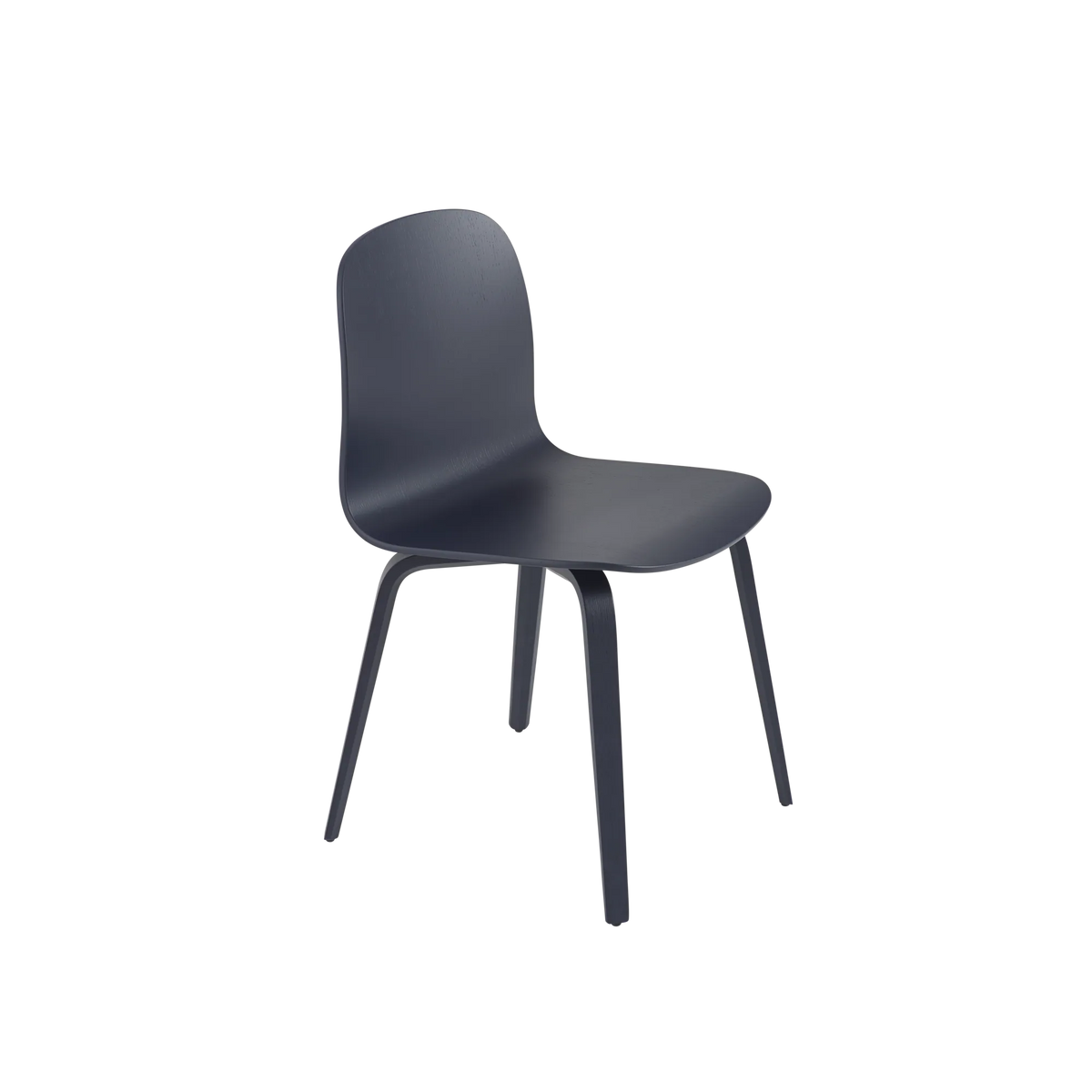 Muuto Visu Chair spisestol med trebein, polstret. Velg tekstil