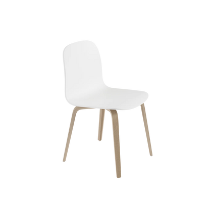 Muuto Visu Chair spisestol med trebein, polstret. Velg tekstil