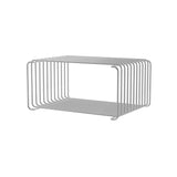 Montana Wire Cube 35 x 17 cm. Dybde 35 cm. I krom utførelse.