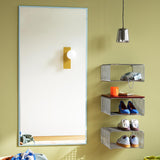 Montana Wire Cube 35 x 17 cm. Dybde 35 cm. I krom utførelse.