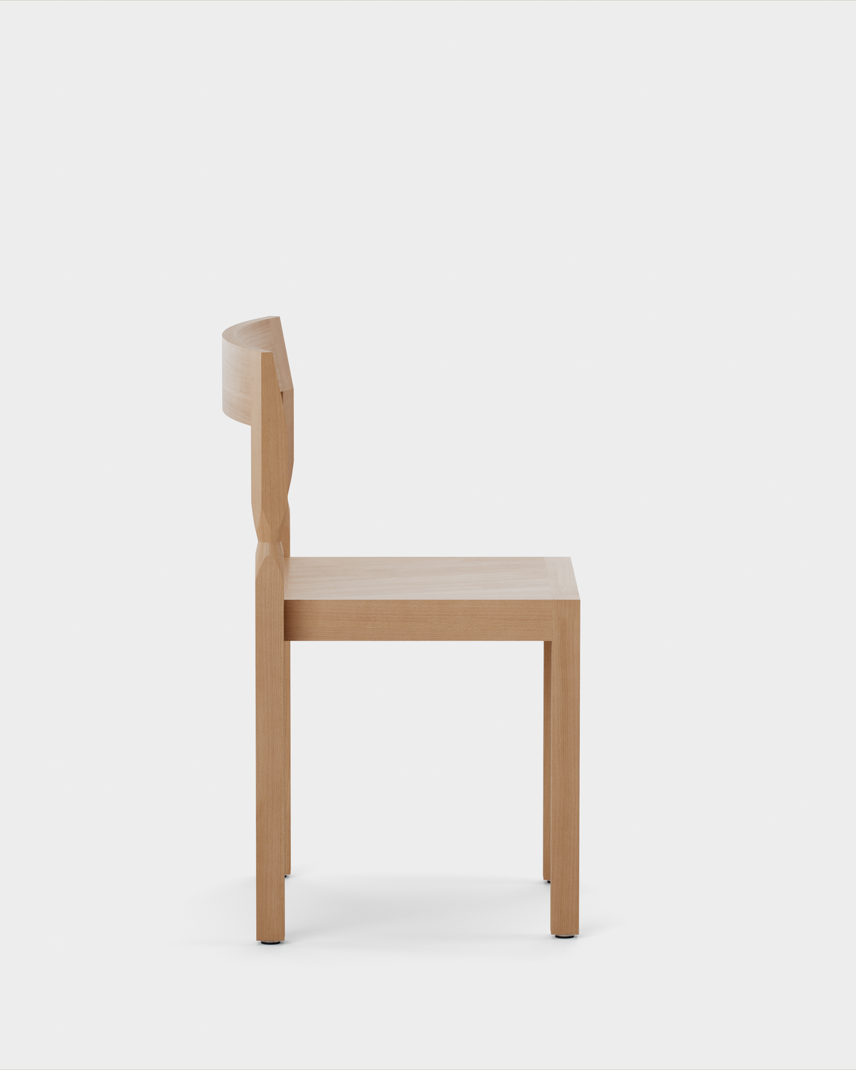 Massproductions Woodwerk stol – Oljet bøk