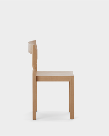 Massproductions Woodwerk stol – Oljet bøk