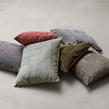 Eilersen Pysjamas pute Zephyr 50 x 60 cm. Mørk brun/lyseblå.