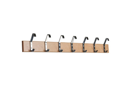 Essem Design Kroklist 2 knaggrekke – krom kroker. Velg farge og lengde.