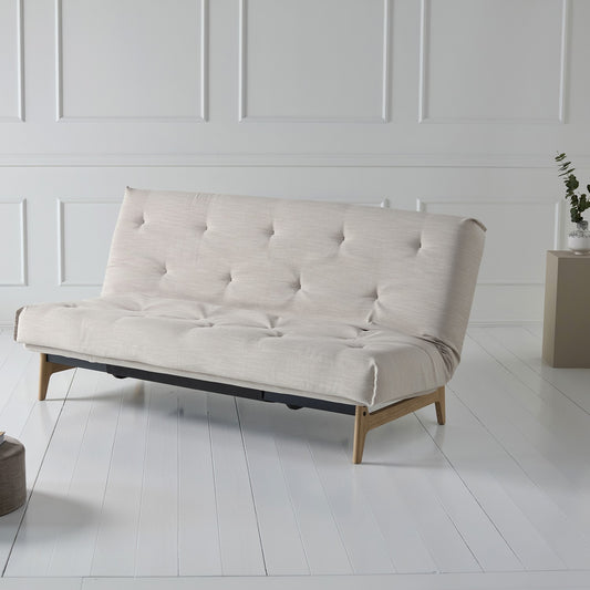 Innovation Living Aslak sovesofa 120 x 200 cm i Blida Sand Grey