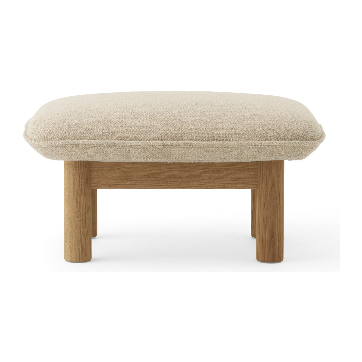 Audo Copenhagen Brasilia Ottoman puff. Velg tekstil og treverk