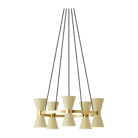 Audo Copenhagen Collector Chandelier lysekrone. Velg antall