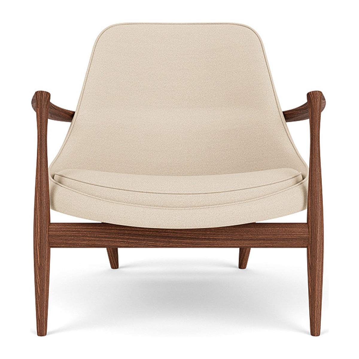 Audo Copenhagen Elizabeth Lounge Chair lenestol. Velg tekstil og treverk
