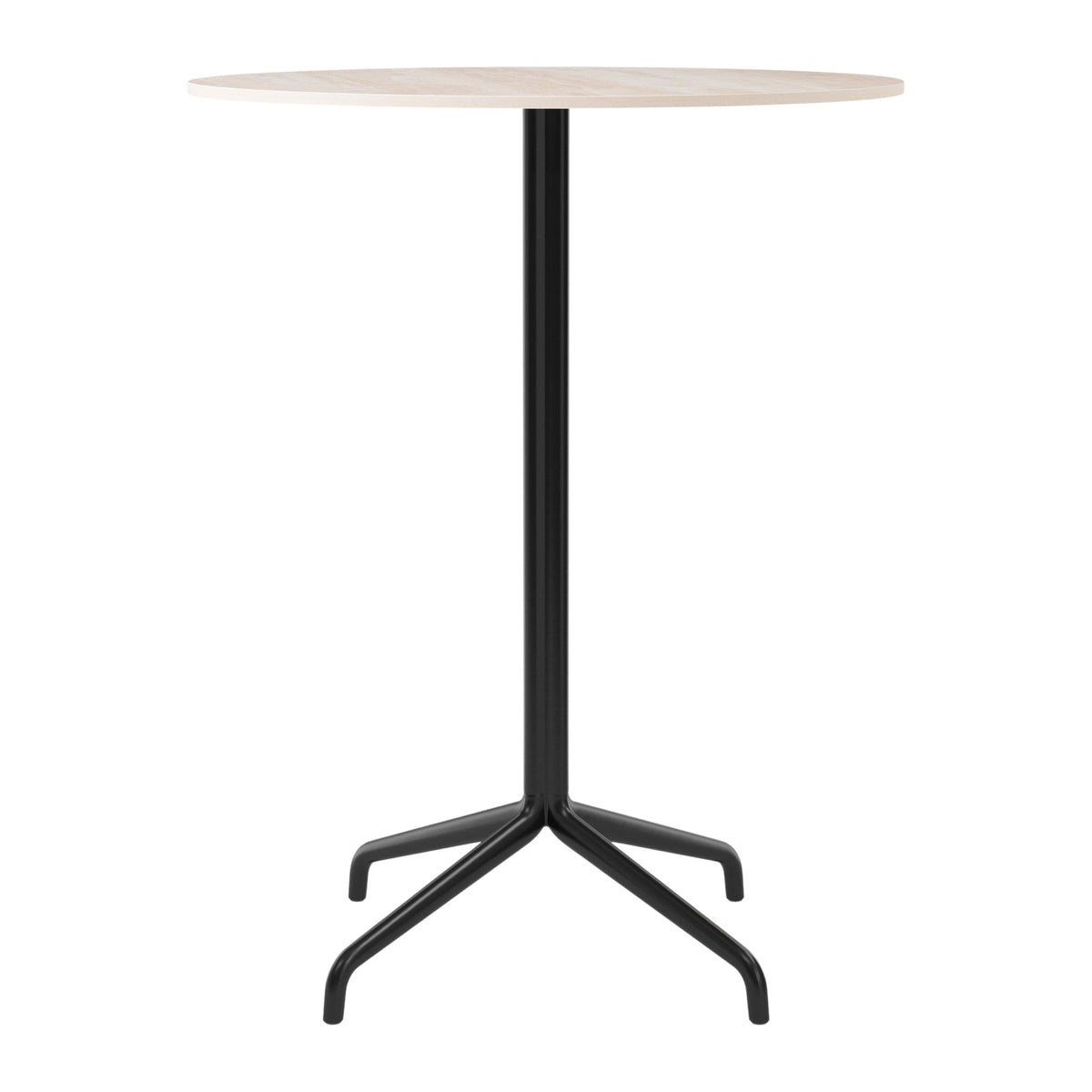 Audo Copenhagen Harbour Column Bar Table barbord Ø 80 cm. Velg bordplate og understell