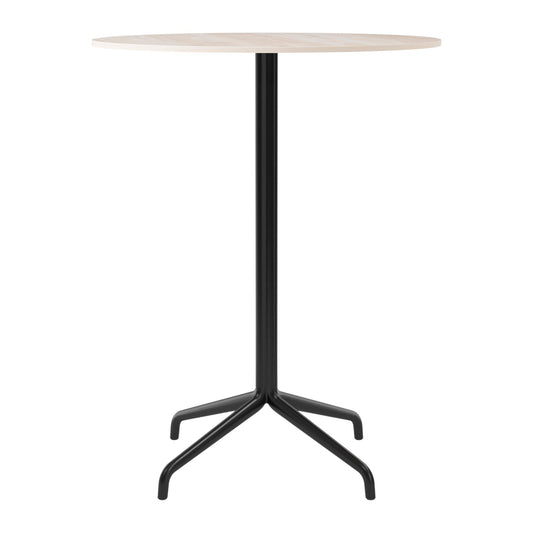 Audo Copenhagen Harbour Column Bar Table barbord Ø 80 cm. Velg bordplate og understell