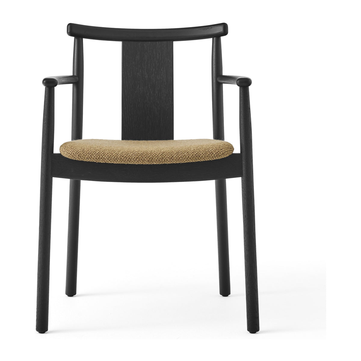 Audo Copenhagen Merkur Dining Chair spisestol, polstret sete. Velg tekstil, armlener og treverk