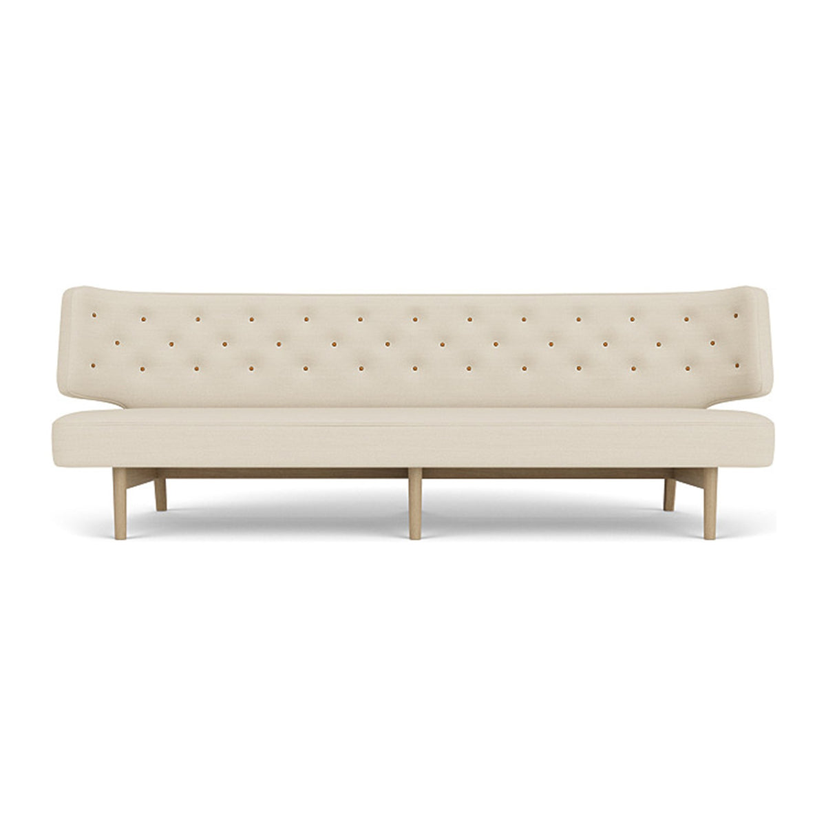 Audo Copenhagen Radiohus Sofa sofa 3-seter. Velg tekstil, treverk og knapper