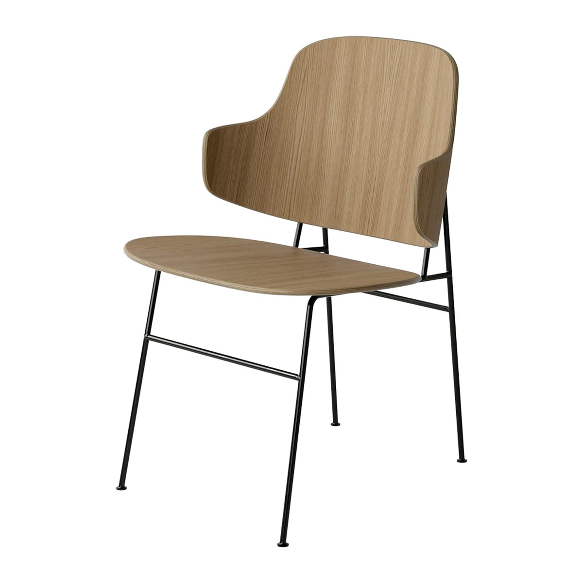 Audo Copenhagen The Penguin Dining Chair spisestol, uten polstring. Velg treverk